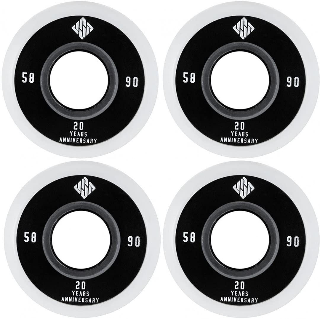 Amazon | USD AGGRESSIVE SKATE WHEELS TEAM 58MM 90A 4-pack